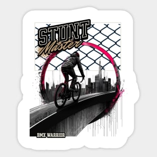 Stunt Master, BMX Warrior Sticker